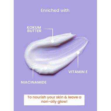 Foxtale: Essentials Daily Moisturizer For Face, Kokum Butter, Vitamin E and Niacinamide - 50ml
