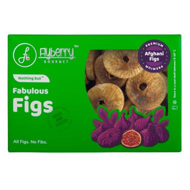 Flyberry Gourmet: Premium Afghani Figs, 400g | Good for Gut Health, Bones and Rich in Iron