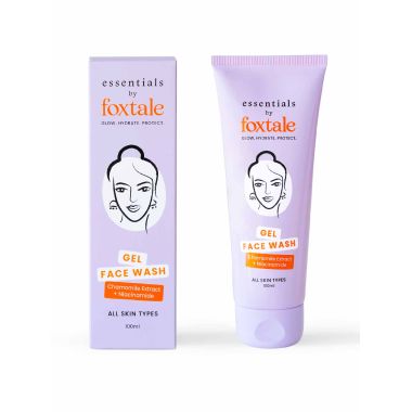 Foxtale: Essentials Gel Face Wash for Daily Use, Men and Women - 100ml