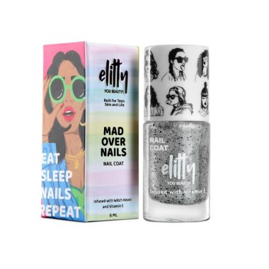 Elitty Beauty: Mad Over Nails - Shimmer Ice Breaker Silver - 6ml