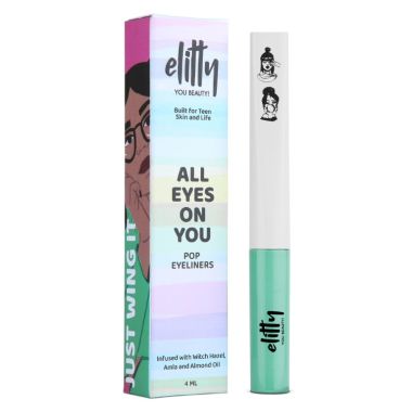 Elitty Beauty: Pop Eyeliner - High Maintenance Cyan Green Matte - 4ml