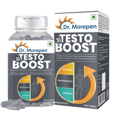 Dr. Morepen: Testo Boost For Men - 60 Tablets
