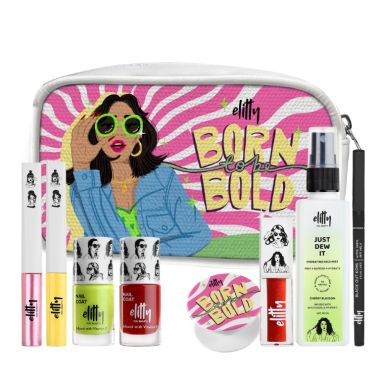 Elitty Beauty: Born To Be Bold Kit - Complete Makeup Kit for Teens - Pack of 7