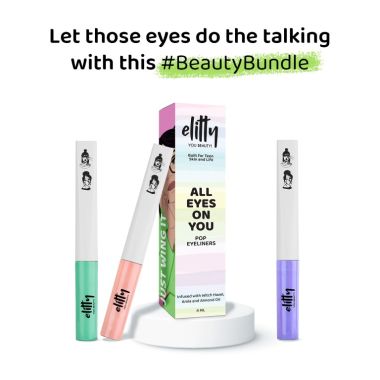 Elitty Beauty: Eye Gotta Feeling (Lilac Dreams - Purple, Fading Love - Pink, High Maintenance - Cyan Green) - Pastel Pop Combo