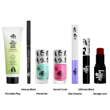 Elitty Beauty: Low Key and Love it Kit (Light) - Complete Makeup Kit for Teens