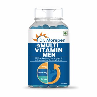 Dr. Morepen: Multivitamins For Men With Omega 3 & Herbs - 60 Tablets