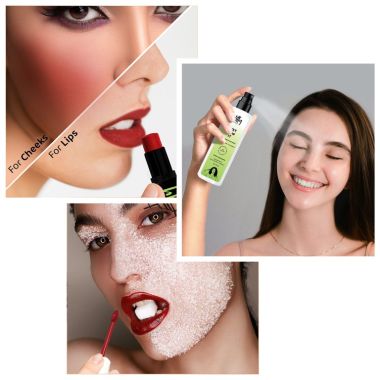 Elitty Beauty: No Filter Needed (Spray - Eve's Favourite, Lip Gloss - Pretty Extra, Tint- Savage Love) - Code Red Combo