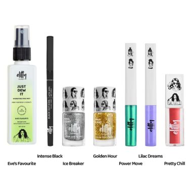 Elitty Beauty: Resting Bewitch Kit - Complete Makeup Kit for Teens - Pack of 7