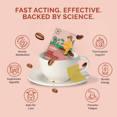 Wellbeing Nutrition: Melts Slim Espresso - Vanilla - 15 Oral Strips