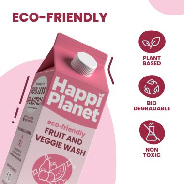 Happi Planet: Fruit & Veggie Wash Starter Kit - 1 Litre