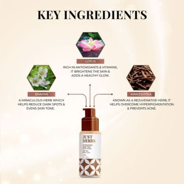 Just Herbs: Skin Tint Shade Ivory1 - 40ml