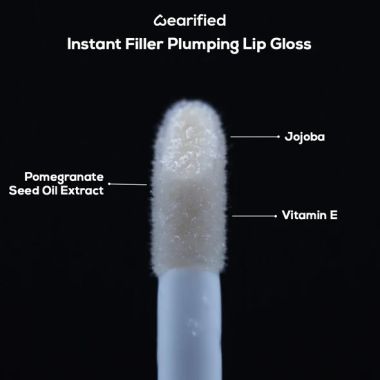 Wearified: Instant Filler Plumping Lip Gloss with Lip Love Lip Oil - 3.5ml & 3ml