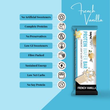 Snactivate: Protein Wafer Bar - French Vanilla - Pack of 6