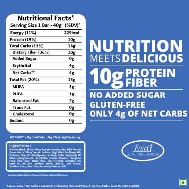 Snactivate: Protein Wafer Bar - Cookies And Creme - Pack of 6