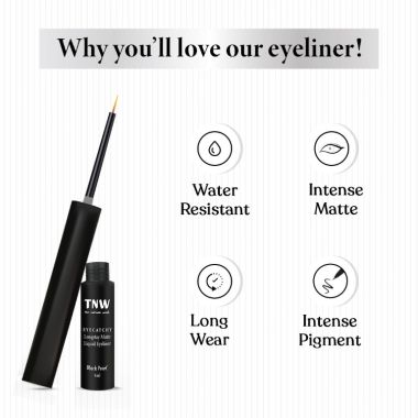 TNW - The Natural Wash: Eyecatchy Longstay Matte Liquid Eyeliner - 4ml