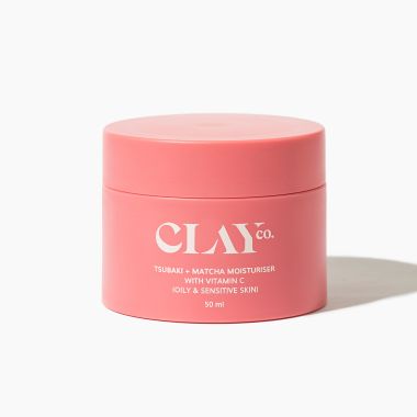 ClayCo.: Tsubaki + Matcha Moisturiser with Vitamin C - 50ml (Oily & Sensitive Skin)