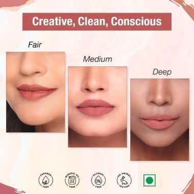 TNW - The Natural Wash: Matte Velvet Longstay Liquid Lipstick Mini With Macadamia Oil And Argan Oil 08 - 1.2ml