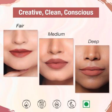 TNW - The Natural Wash: Matte Velvet Longstay Liquid Lipstick Mini With Macadamia Oil And Argan Oil 06 - 1.2ml