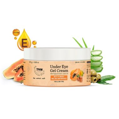 TNW - The Natural Wash: Papaya Under Eye Gel Cream with Papaya and Jojoba Oil - 25gm