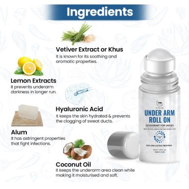 TNW - The Natural Wash: Underarm Roll-On Deodorant - 65gm