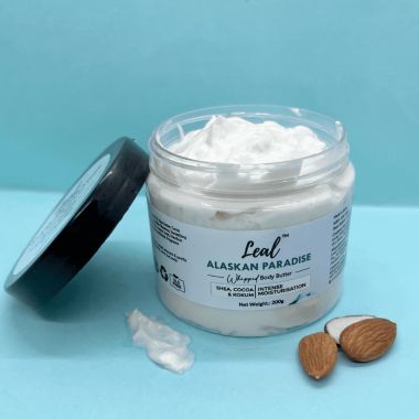 Leal Cosmetics: Alaskan Paradise Shea Cocoa Kokum Whipped Body Butter - 200gm