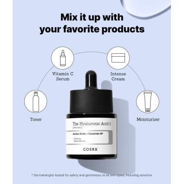 COSRX: The Hyaluronic Acid 3 Serum - 20ml