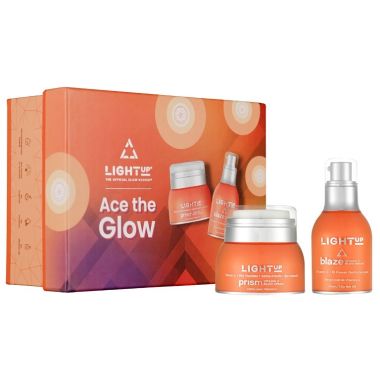 LIGHT UP: Ace The Glow Vitamin C Skin Brightening Set - 50gm