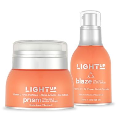 LIGHT UP: Ace The Glow Vitamin C Skin Brightening Set - 50gm