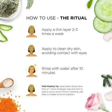 LIGHT UP: Unmask Your Glow Multi Masking Set - 100gm