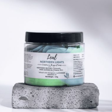 Leal Cosmetics: Northern Lights Lavender Whipped Soap - 150gm