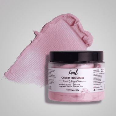 Leal Cosmetics: Cherry Blossom Whipped Soap - 150gm