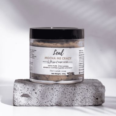 Leal Cosmetics: Mocha Me Crazy Coffee Sugar Scrub - 100gm