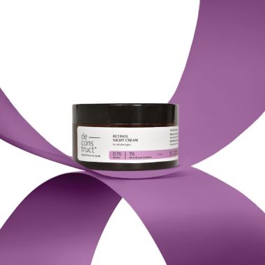 Deconstruct Skincare: Deconstruct Retinol night cream - 0.1% Retinol + 1% Beta-Glucan Complex | 50 gm