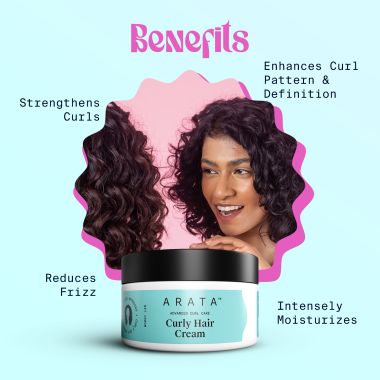 Arata: Advanced Curl Care Curly Hair Cream - 100gm