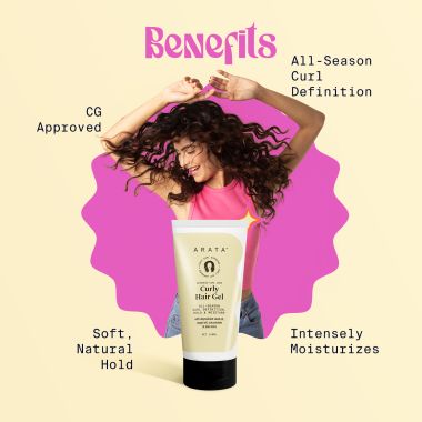 Arata: Advanced Curl Care Curly Hair Gel - 150nl
