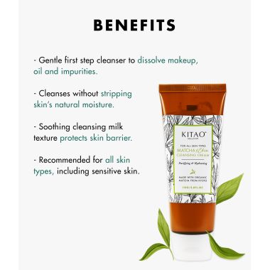 Kitao: Matcha & Chia Cleansing Cream - 110gm