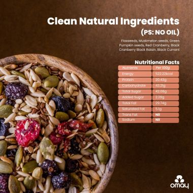 Omay Foods: Berries Mix Pouch - 400gm