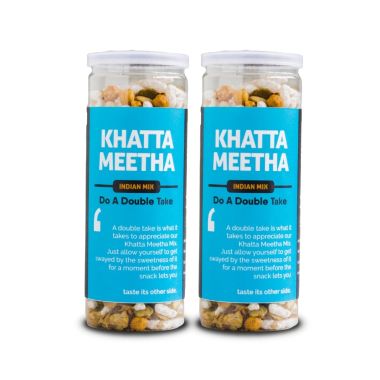 Omay Foods: Khatta Meetha Mix - Pack of 2 - 120gm Each