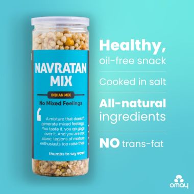 Omay Foods: Navratan Mix - Pack of 2 - 100gm Each