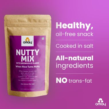 Omay Foods: Nutty Mix Pouch - 400gm