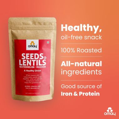 Omay Foods: Seeds & Lentils Pouch - 400gm
