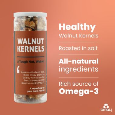 Omay Foods: Walnut Kernels- 100gm