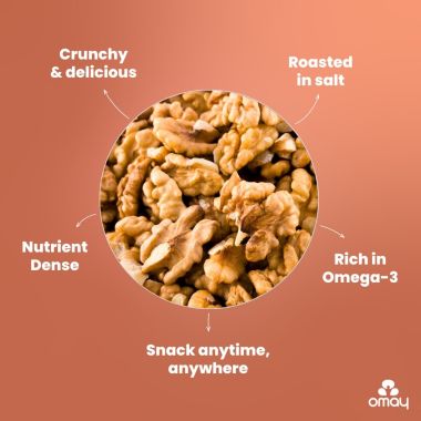 Omay Foods: Walnut Kernels- 100gm