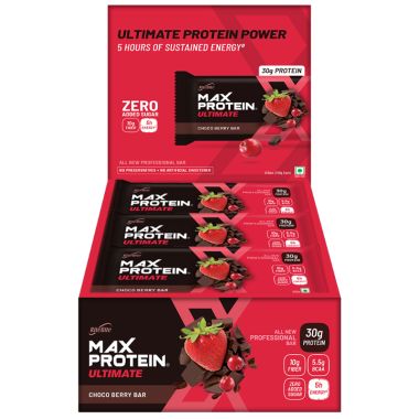 RiteBite Max Protein: Ultimate Choco Berry [Pack of 12] - 1200gm