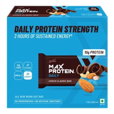 RiteBite Max Protein: Daily Choco Classic [Pack of 12] - 600gm