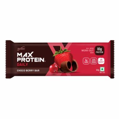 RiteBite Max Protein: Daily Choco Berry [Pack of 6] - 300gm