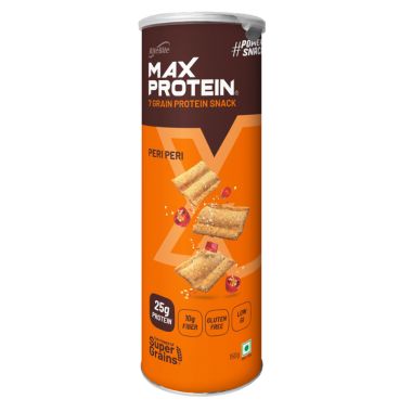 RiteBite Max Protein: Chips - Peri Peri [Pack of 3] - 360gm