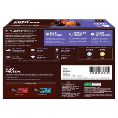 RiteBite Max Protein: Special Offer -Daily Choco Almond [Pack of 24] - 1200gm