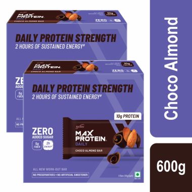 RiteBite Max Protein: Daily Choco Almond [Pack of 12] - 600gm
