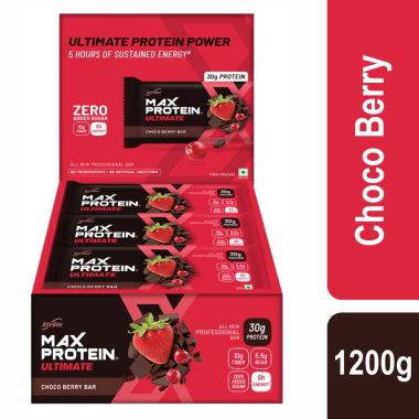 RiteBite Max Protein: Ultimate Choco Berry [Pack of 12] - 1200gm